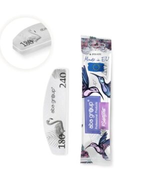 POLERKA do paznokci Mini 180/240 Flaming Półksiężyc