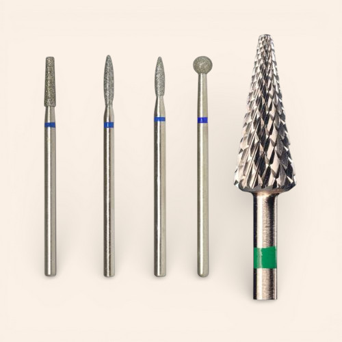 Zestaw frezów ostry 5 szt. Zestaw frezów ostry 5 szt.