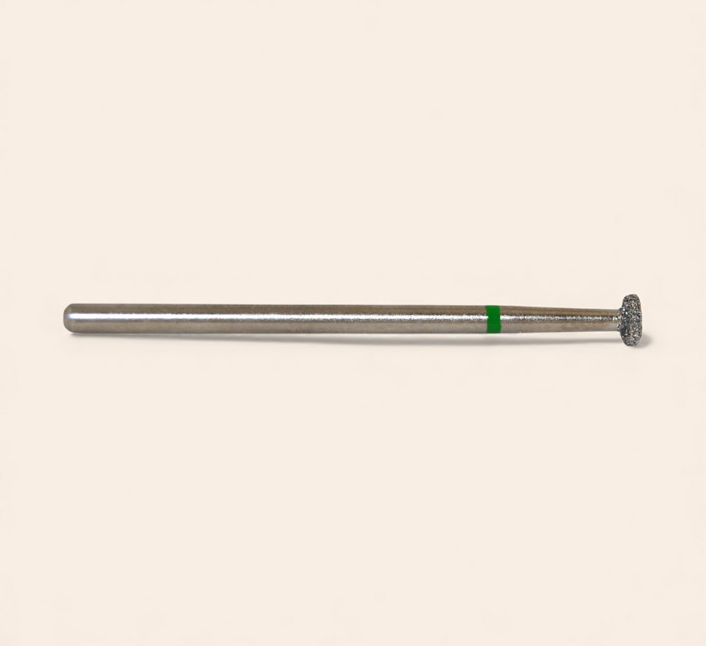 Frez diamentowy grzybek zielony 0,40