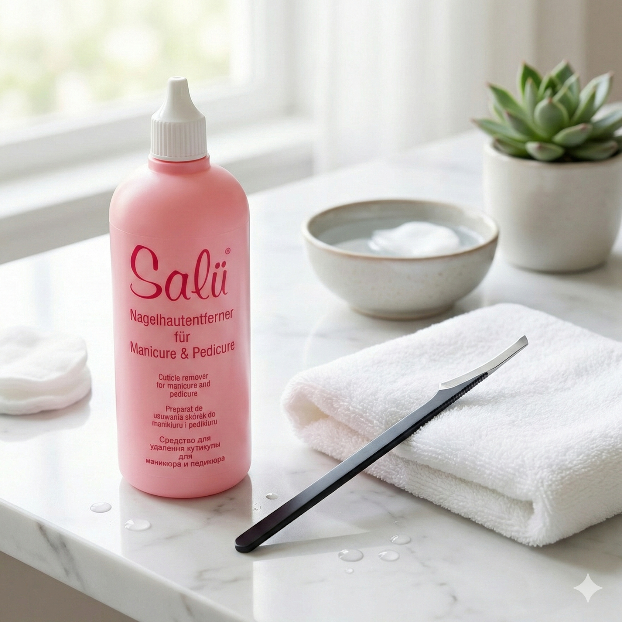 płyn salu ze skrobaczkiem