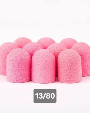 Kapturek do pedicure PINK 13/80 10 szt