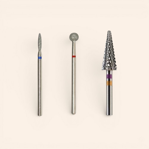 Zestaw frezów średni 3 szt. dla leworęcznych