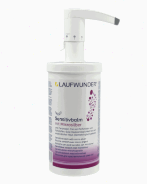 Laufwunder Balsam Sensitive z mikrosrebrem 450 ml z dozownikiem