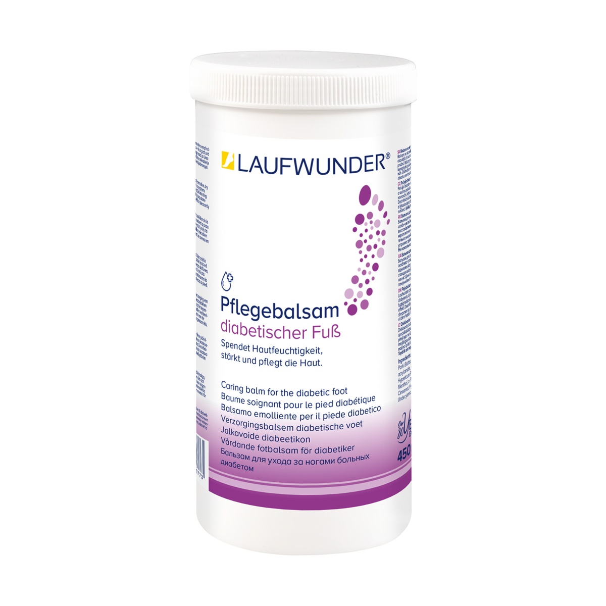 Pflegebalsam Krem dla stopy cukrzycowej 450 ml Laufwunder Pflegebalsam Krem dla stopy cukrzycowej 450 ml Laufwunder - obrazek 2