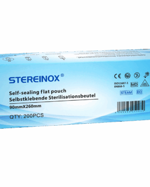 Torebka do sterylizacji samoprzylepna płaska do autoklawu STEREINOX 90x260 mm