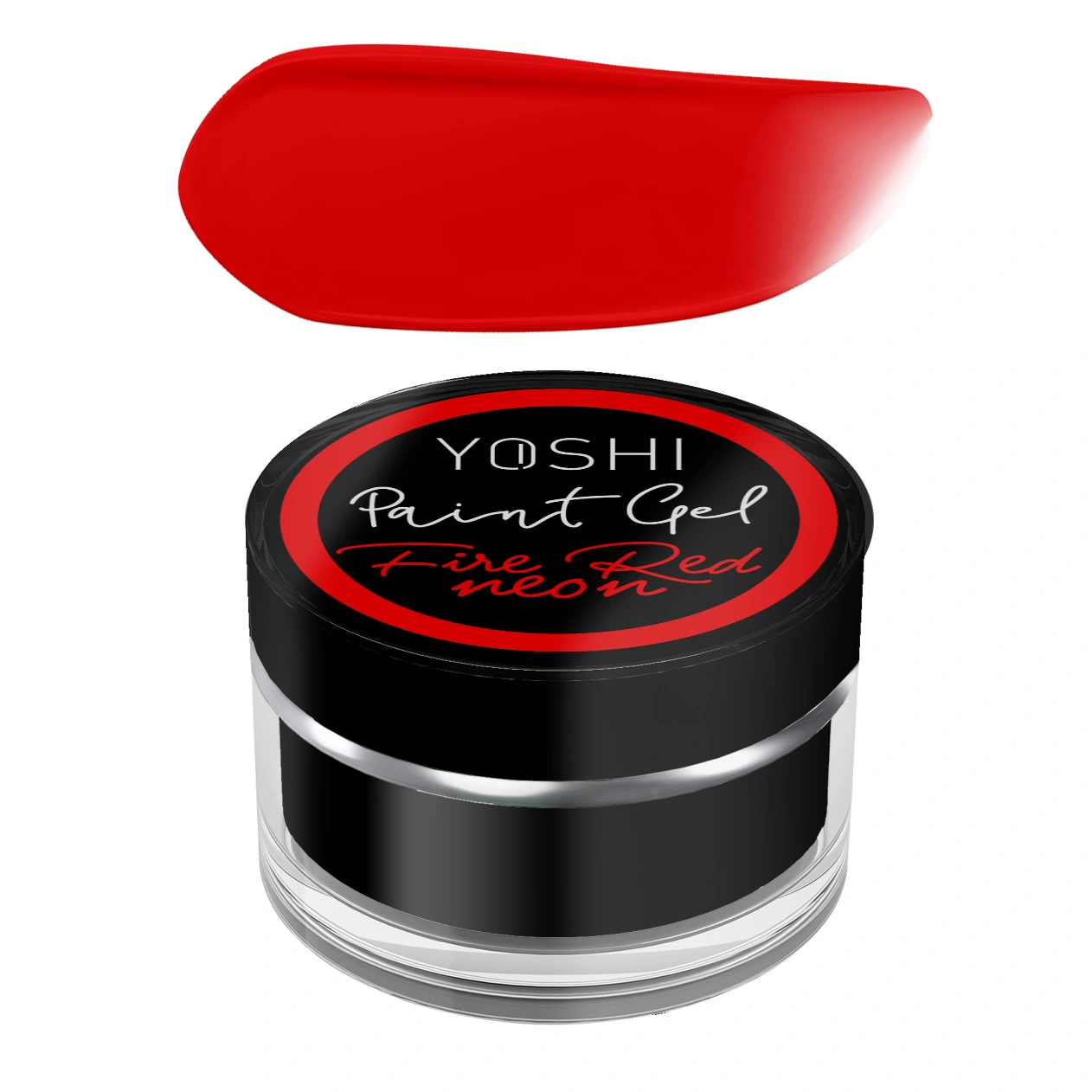 Paint Gel UV LED 5 ml - Fire Red Neon