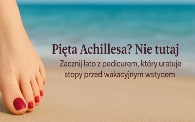 Pięta Achillesa? Nie tutaj! Zacznij lato z pedicurem, który uratuje stopy przed wakacyjnym wstydem