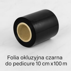 Folia okluzyjna czarna do pedicure 10 cm x 100 m