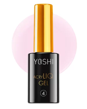AcryLIQ GEL No4 – płynny akrylożel nasycony róż