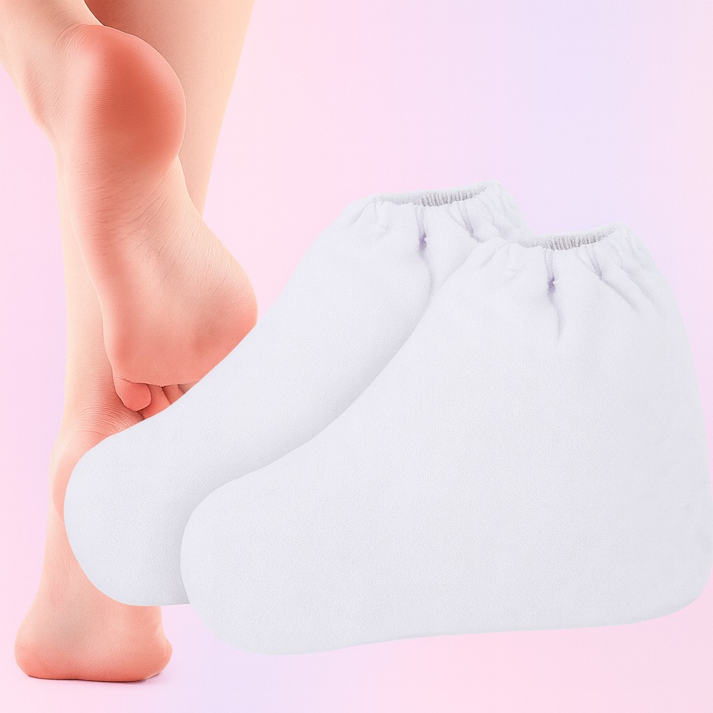 skarpety frotte do zabiegów białe skarpety frotte