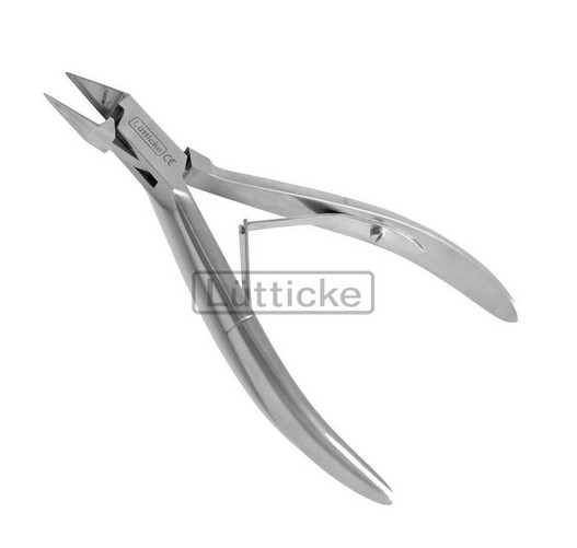 616 ob Cęgi podologiczne do wrastających paznokci – kątowe 13 cm