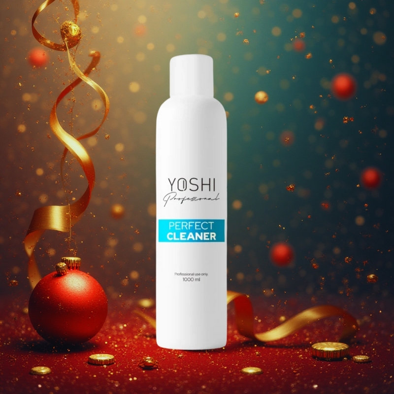 Prepy, fiber bazy, topy. Jak przygotować paznokcie na maraton Sylwestra i karnawału? cleaner Yoshi