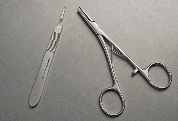 Pękające pięty i hiperkeratozy – zaawansowana strategia: chemiczne i mechaniczne opracowanie pękające pięty narzędzia chirurgiczne