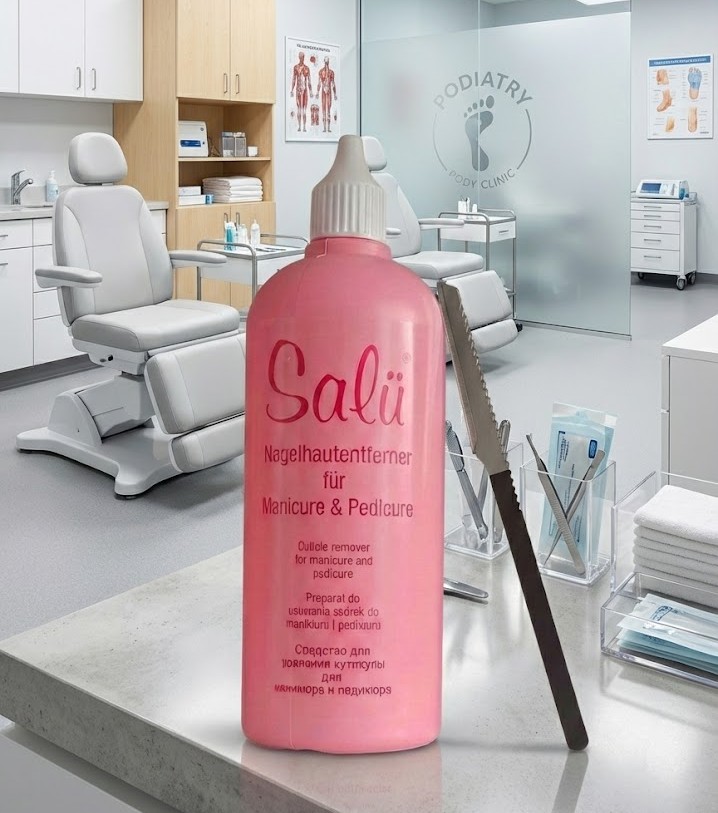 Peeling kwasowy a peeling zasadowy - porównanie metod w pedicure SALU SKROB AA