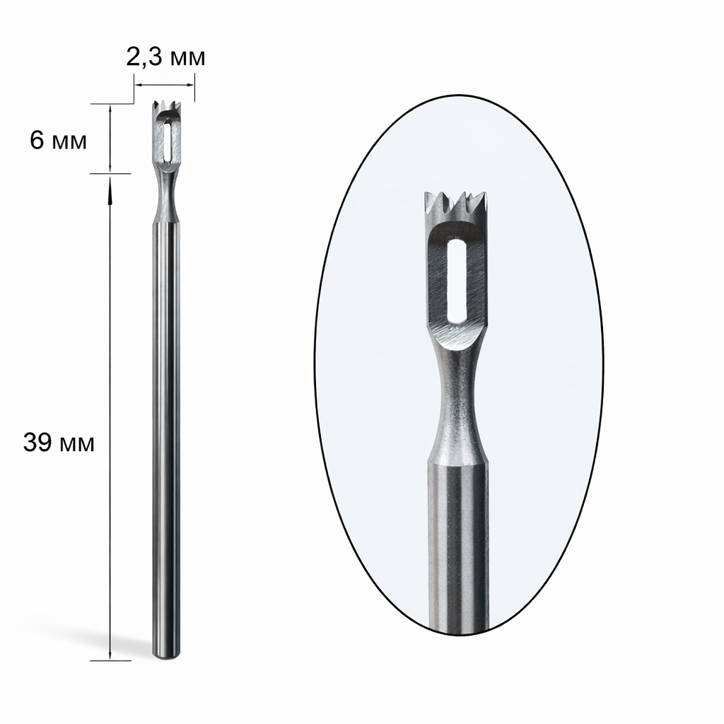 Frez próżniowy zębaty 2,3 mm podologiczny Frez podologiczny próżniowy zębaty 2,3 mm do odcisków i modzeli