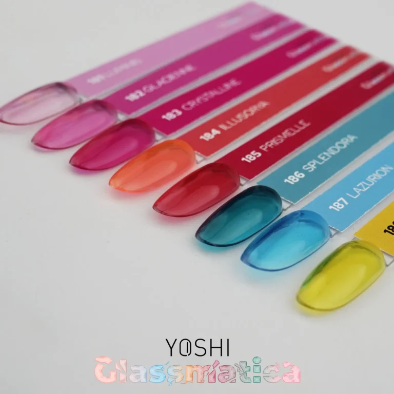 Lakier hybrydowy 183 Crystalline YOSHI Lakier hybrydowy 183 Crystalline YOSHI - obrazek 6